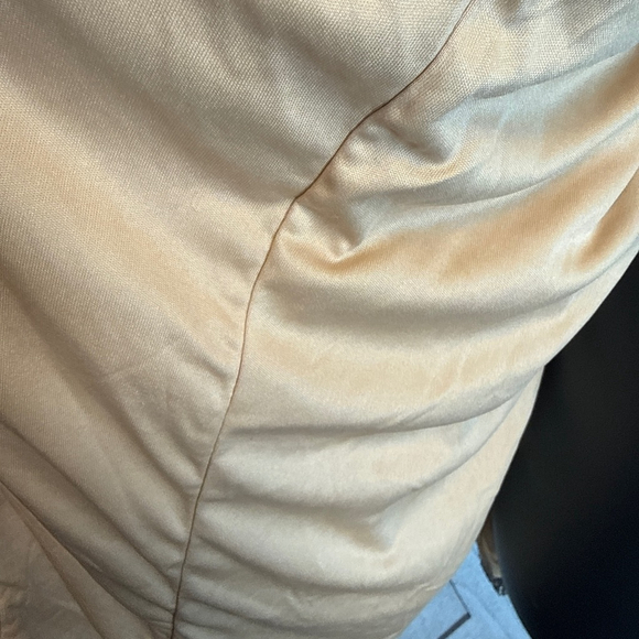 Women's ELOQUII Plus Size 28 Rose Gold Sequin Blazer - Picture 5 of 8